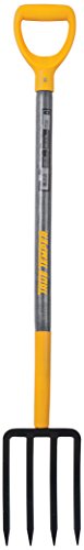 True Temper 2812200 4-tand Spading Graafvork met 30 in. Hardhout D-Grip...