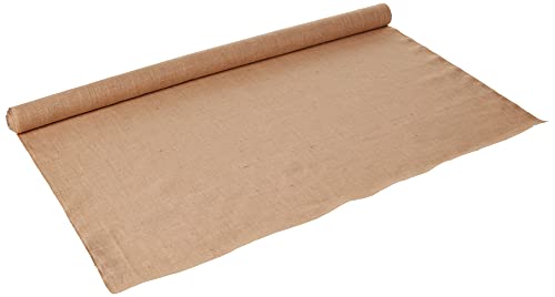 LA Linen 60-Inch Wide Natural Burlap , 10 Yard Roll