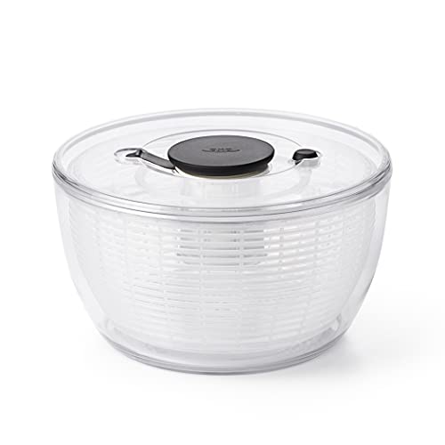 Oxo Good Grips 5 Quart Salad Spinner - clear