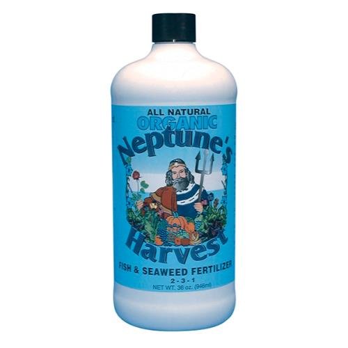 Neptune's Harvest Organic Hydrolized Fish & Seaweed Fertilizer 36 Oz
