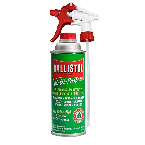 Ballistol Multi-Purpose Can Lubricant Cleaner Protectant 16 oz, Single with...