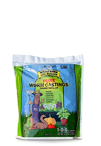 UNCO INDUSTRIES,INC 602 Worm Castings, 4.5-Pound, Brown