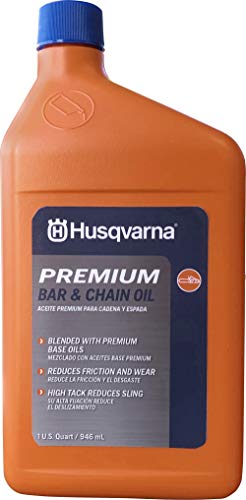 Husqvarna X-Guard Premium All Season Mineral Bar and Chain Oil, Chainsaw...
