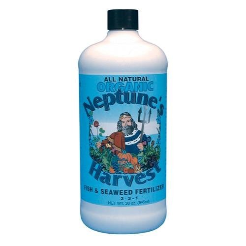 Neptune's Harvest FS136 32 Oz. Fish & Seaweed Blend Fertilizer 2-3-1