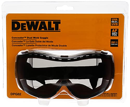 DEWALT - DPG82-21C Dewalt DPG82-21 Concealer Smoke Anti-Fog Dual Mold...