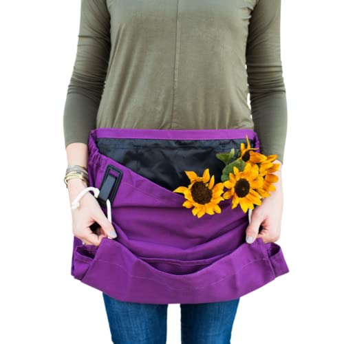 The Roo Joey Apron Gardening Apron with Pockets and Harvesting, Picking...