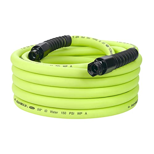 Flexzilla Pro Water Hose with Reusable Fittings, 5/8 in. x 50 ft., Heavy...
