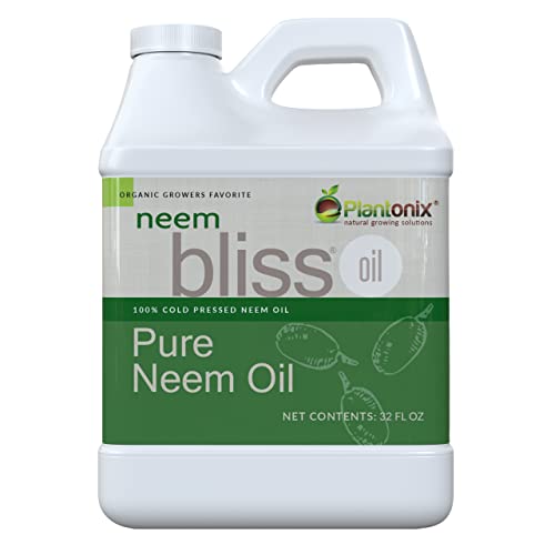 Neem Bliss - Pure Organic Neem Oil Spray for Plants, 100% Cold Pressed -...