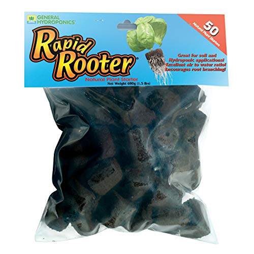 General Hydroponics Rapid Rooter, Starter Plug for Seeds or Cuttings, Great...