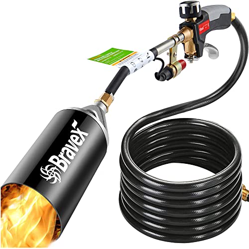 Propane Torch Weed Burner (cCSAus Certified), Heavy Duty Weed Torch with...
