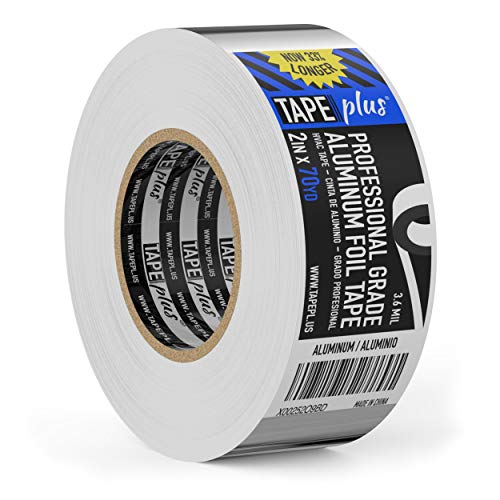Professional Grade Aluminum Foil Tape - 2 Inch by 210 Feet (70 Yards) 3.6...