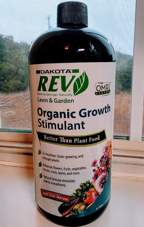 Organic REV Natural Plant Food 32 Ounce for Healthier Plants