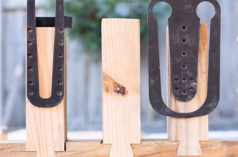 a pair of jigs for making a shouldered dovetail with a router